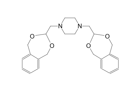 1,4-bis(1,5-dihydro-2,4-benzodioxepin-3-ylmethyl)piperazine