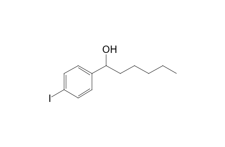 4-Iodo-1-(1-hydroxyhexyl)benzene