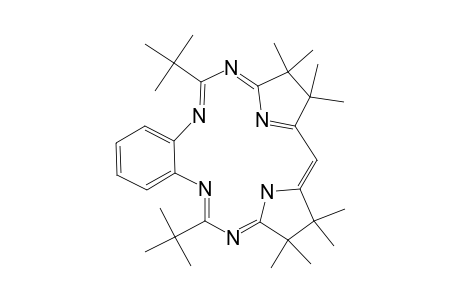 2,3,7,8-TETRAHYDRO-2,2,3,3,7,7,8,8-OCTAMETHYL-N(1),N(9)-(2,2,2',2'-TETRAMETHYL-1,1'-[(PHEN-1,2-YLEN)-DINITRILO]-BIS-[PROPYL])-11H-DIPYRRIN-1,9-DIIMINE