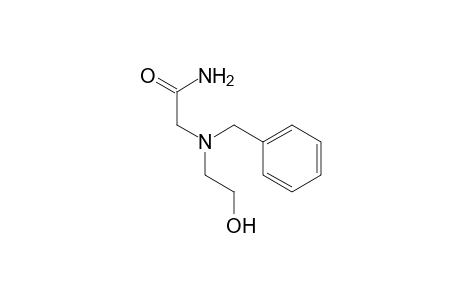 2-[Benzyl(2'-hydroxyethyl)amino]acetamide