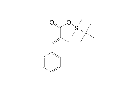 .alpha.-Methyl cinnamic acid, tert.-butyldimethylsilyl ester