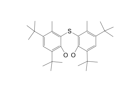 4,6-Ditert-butyl-2-(3,5-ditert-butyl-2-methyl-6-oxidanyl-phenyl)sulfanyl-3-methyl-phenol