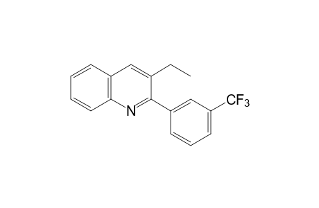 3-ETHYL-2-(alpha,alpha,alpha-TRIFLUORO-m-TOLYL)QUINOLINE