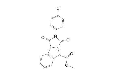 2-(p-chlorophenyl)-1,3-dioxo-2,3,5,9b-tetrahydro-1H-imidazo[5,1-a]isoindole-5-carboxylic acid, methyl ester