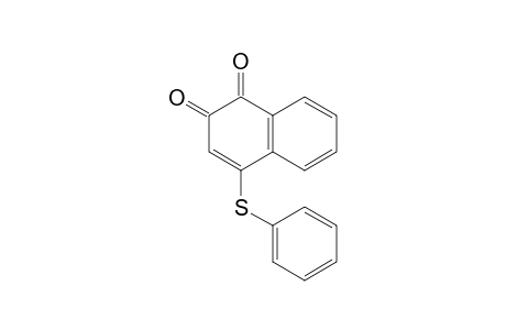 1,2-Naphthoquinone, 4-(phenylthio)-