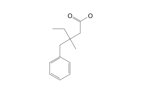 3-benzyl-3-methylvaleric acid