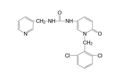 1-[1-(2,6-DICHLOROBENZYL)-1,6-DIHYDRO-6-OXO-3-PYRIDYL]-3-[(3-PYRIDYL)-METHYL]UREA