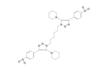 1,1'-hexamethylenebis[5-morpholino-4-(p-nitrophenyl)-1H-1,2,3-triazole