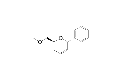 (2S,6S)-2-(methoxymethyl)-6-phenyl-3,6-dihydro-2H-pyran