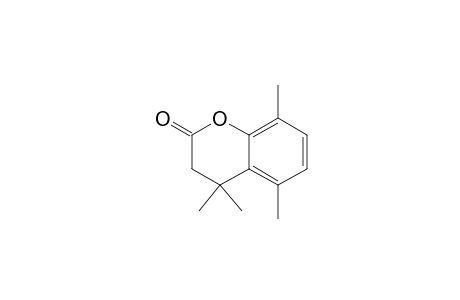 4,4,5,8-Tetramethyl-3,4-dihydro-2H-1-benzopyran-2-one