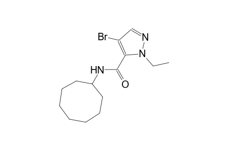 4-bromo-N-cyclooctyl-1-ethyl-1H-pyrazole-5-carboxamide