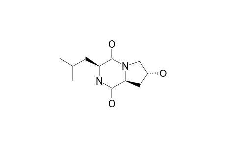 CYCLO-(L-LEUCYL-TRANS-4-HYDROXY-L-PROLINE)