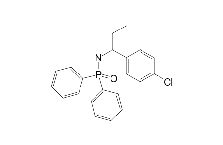 1-(4-Chlorophenyl)-N-diphenylphosphoryl-1-propanamine