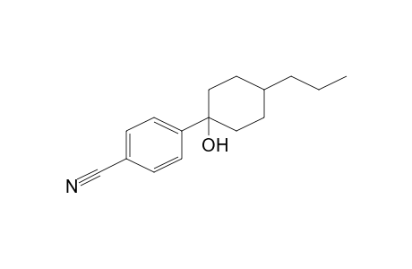 Cyclohexanol, 1-(4-cyanophenyl)-4-propyl-