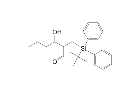 Hexanal, 2-[[(1,1-dimethylethyl)diphenylsilyl]methyl]-3-hydroxy-