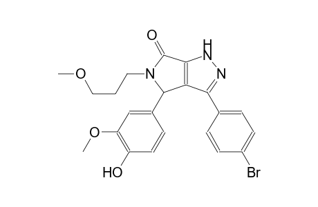 pyrrolo[3,4-c]pyrazol-6(1H)-one, 3-(4-bromophenyl)-4,5-dihydro-4-(4-hydroxy-3-methoxyphenyl)-5-(3-methoxypropyl)-