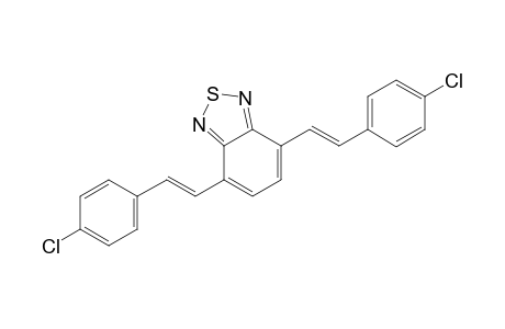 4,7-Bis[(E)-4-chlorostyryl]benzo[c][1,2,5]thiadiazole