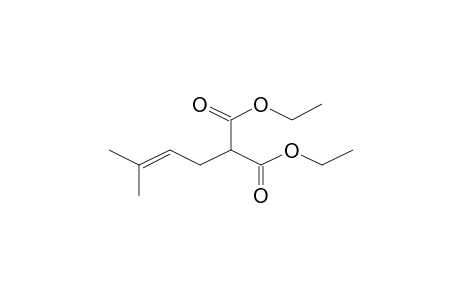 2-(3-Methylbut-2-enyl)malonic acid diethyl ester