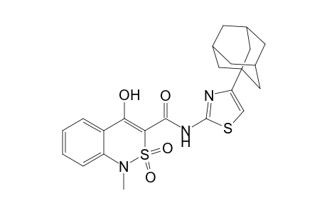 N-[4-(Adamant-1-yl)-1,3-thiazol-2-yl]-4-hydroxy-1-methyl-2,2-dioxo-1''-2.lambda.6,1-benzothiazine-3-carboxamide