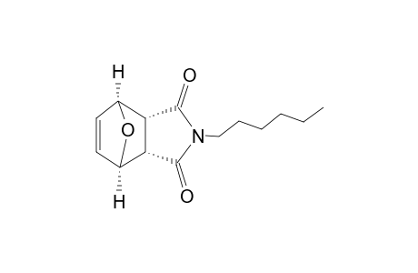 N-HEXYL-7-OXABICYCLO-[2.2.1]-HEPT-5-ENE-ENDO-2,3-DICARBOXIMIDE