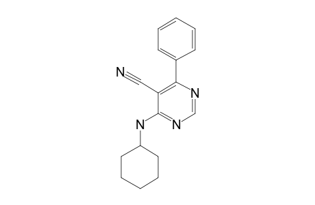 4-AMINOCYCLOHEXYL-5-CYANO-6-PHENYL-PYRIMIDINE