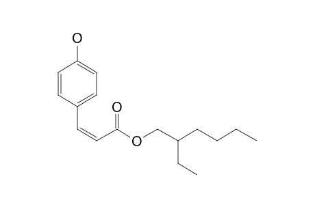 3-(4-Hydroxyphenyl)propenoic acid 2-ethylhexyl ester