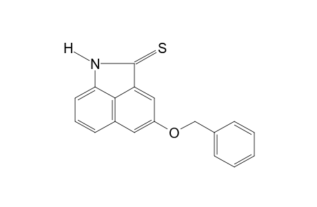 4-(benzyloxy)benz[cd]indole-2(1H)-tione