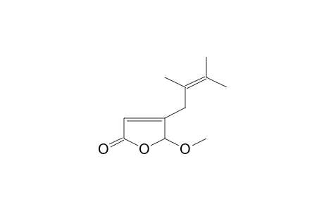 2(5H)-Furanone, 4-(2,3-dimethyl-2-buten-4-yl)-5-methoxy-