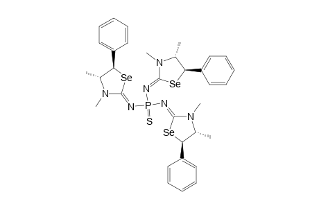 TRIS-(2-IMINO-3,4-DIMETHYL-5-PHENYL-1,3-SELENAZOLIDINYL)-THIOPHOSPHANE