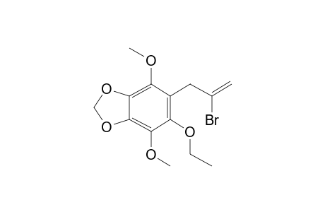 5-(2-Bromoprop-2-en-1-yl)-6-ethoxy-4,7-dimethoxy-2H-1,3-benzodioxole