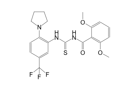 N-(2,6-dimethoxybenzoyl)-N'-[2-(1-pyrrolidinyl)-5-(trifluoromethyl)phenyl]thiourea