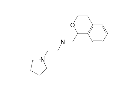 Ethane, 1-(3,4-dihydro-1H-benzo[c]pyran-1-yl)methylamino-2-(1-pyrrolidinyl)-