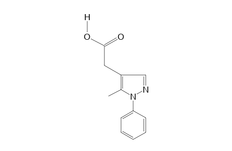 5-Methyl-1-phenylpyrazole-4-acetic acid