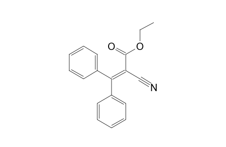 2-cyano-3,3-diphenylacrylic acid, ethyl ester