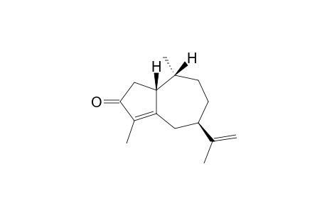 (-)-1.beta.H,7.alpha.H,10.beta.H-Guaia-4,11-dien-3-one