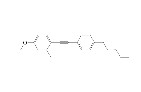 1-[2-(4-amylphenyl)ethynyl]-4-ethoxy-2-methyl-benzene