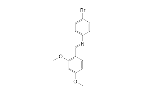 4-Bromobenzene, 2,4-dimethoxybezylideneamino-