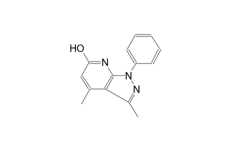 1H-pyrazolo[3,4-b]pyridin-6-ol, 3,4-dimethyl-1-phenyl-