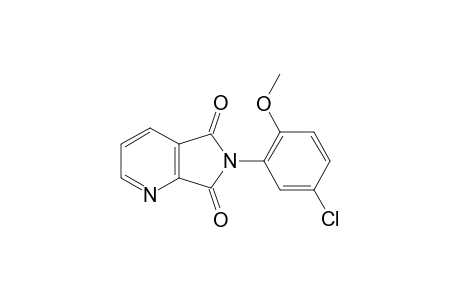 N-(5-chloro-2-methoxyphenyl)-2,3-pyridinedicarboximide