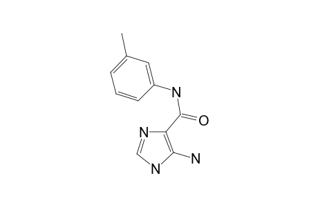 Imidazole-4-carboxamide, N-(3-tolyl)-5-amino-