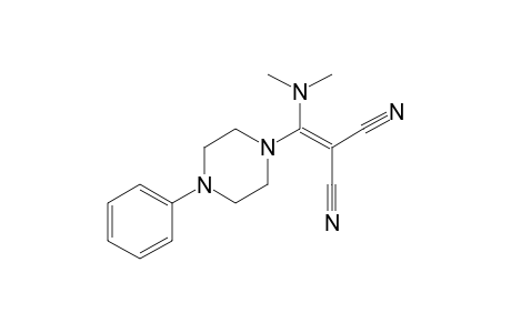 [(Dimethylamino)(4-phenyl-1-piperazinyl)methylene]malononitrile