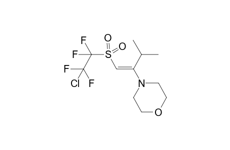 4-{1-[1-(2-Chloro-1,1,2,2-tetrafluoroethanesulfonyl)-meth-(E)-ylidene]-2-methyl-propyl}-morpholine