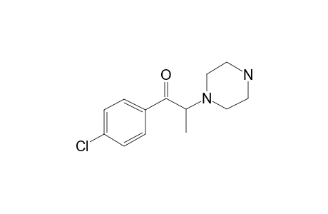 1-(4-Chlorophenyl)-2-(piperazin-1-yl)propan-1-one