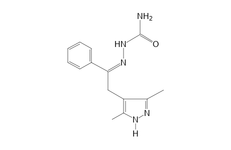 2-(3,5-dimethylpyrazol-4-yl)acetophenone, semicarbazone