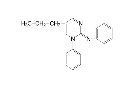 1,2-DIHYDRO-1-PHENYL-2-(PHENYLIMINO)-5-PROPYLPYRIMIDINE