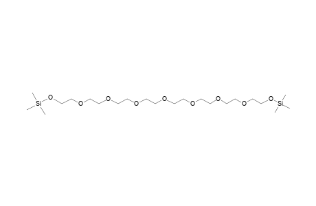 Octaethylene glycol, 2tms derivative