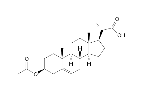 23,24-Bisnor-5-cholenic acid-3β-ol acetate