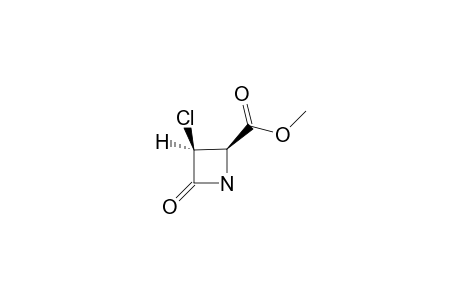 3-Chloro-4-oxoazetidine-2-carboxylic acid methyl ester