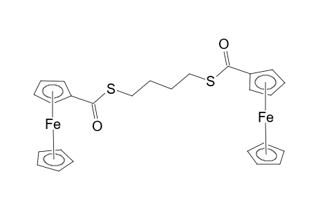 1,4-butanedithiol, bis(ferrocenecarbodithioate)