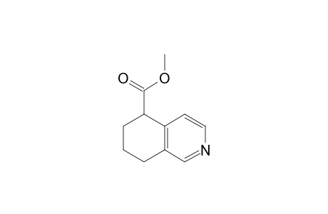 methyl 5,6,7,8-tetrahydroisoquinoline-5-carboxylate